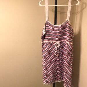 Knit pastel dress
